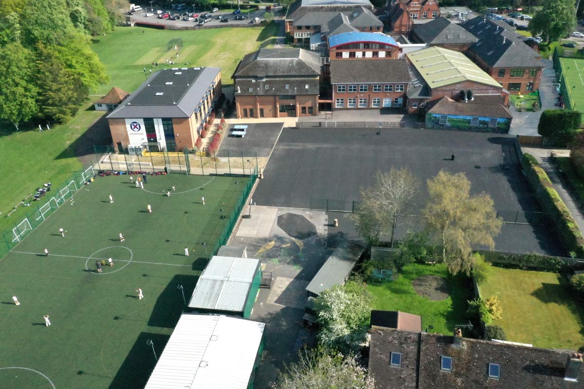 Cranmore Aerial 2024 Effingham Schools Trust
